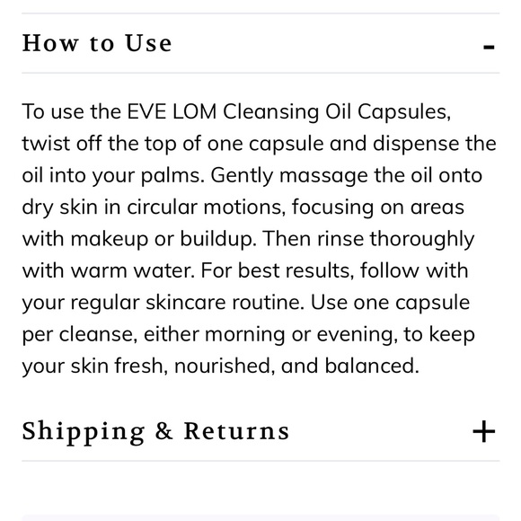 EVE LOM 
CLEANSING OIL CAPSULES 
BNIB ** gift ready!!! 🎁 - Picture 5 of 8